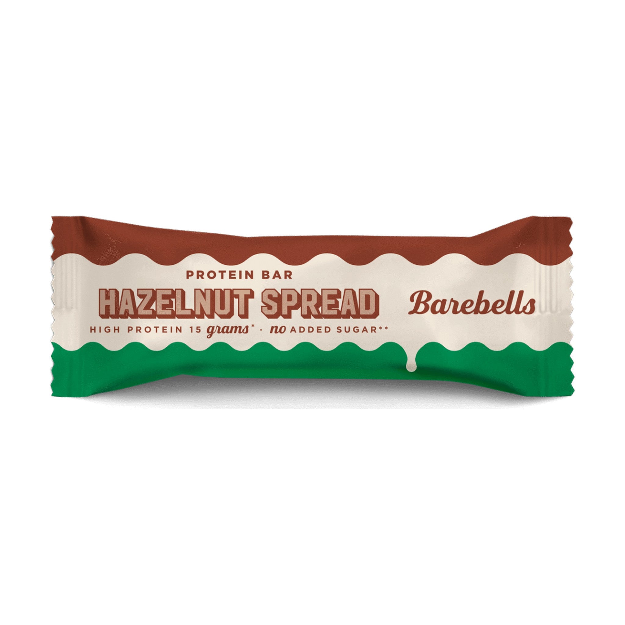 Barebells eiwitreep Hazelnut Spread, 45 gram, 15 gram eiwit per reep